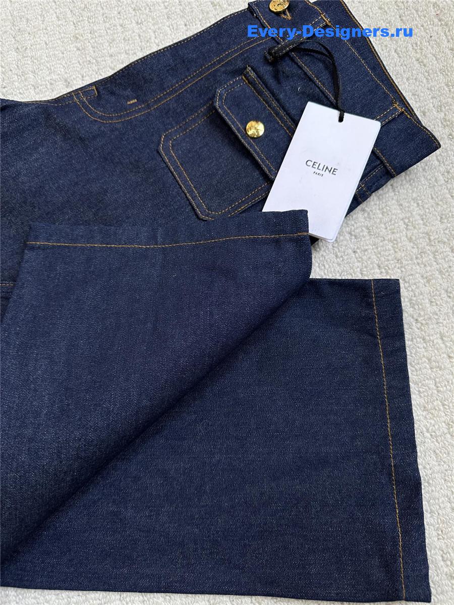 Ce1i*e flared high jeans