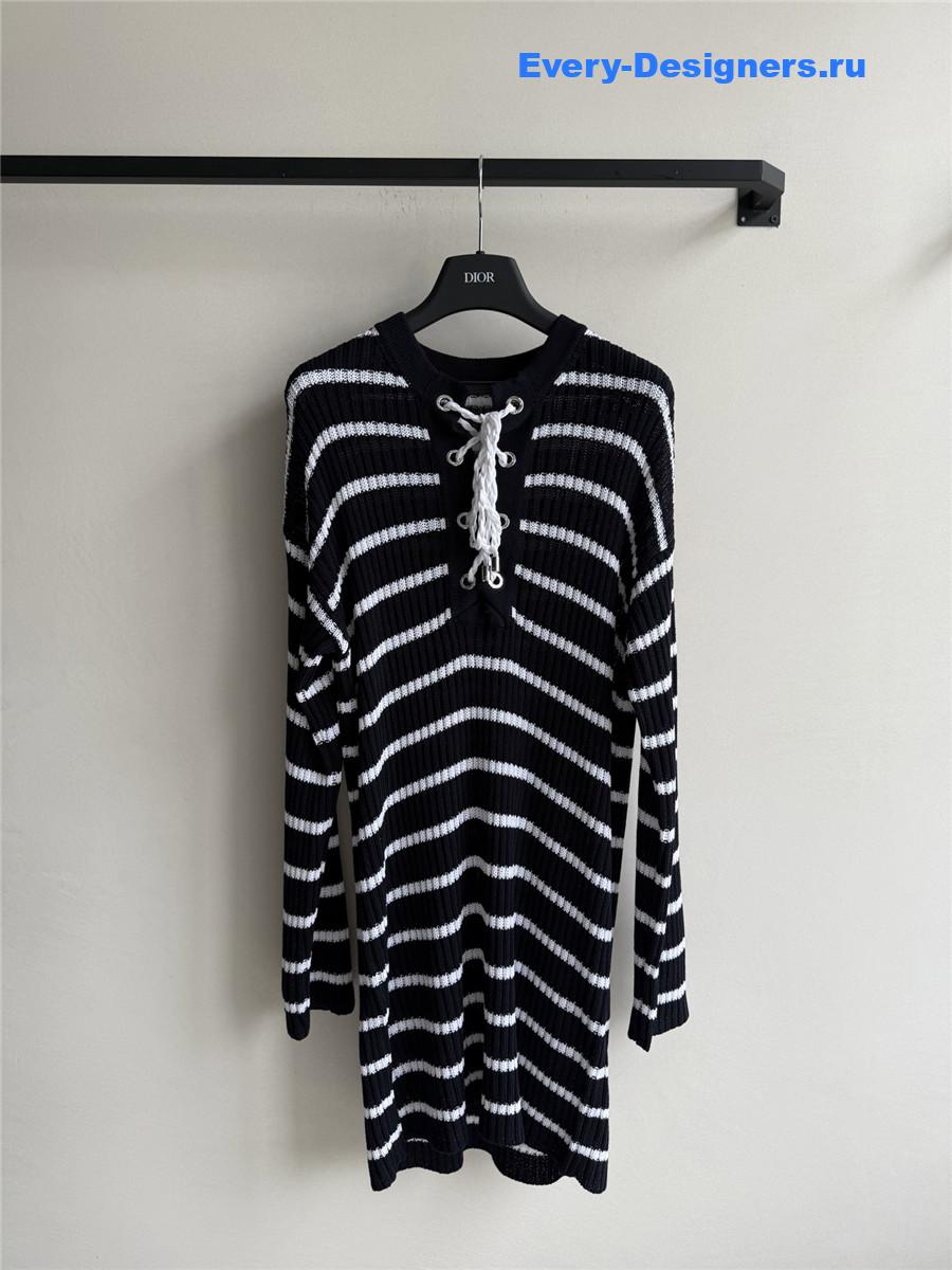 D10r D10riviera striped sweater