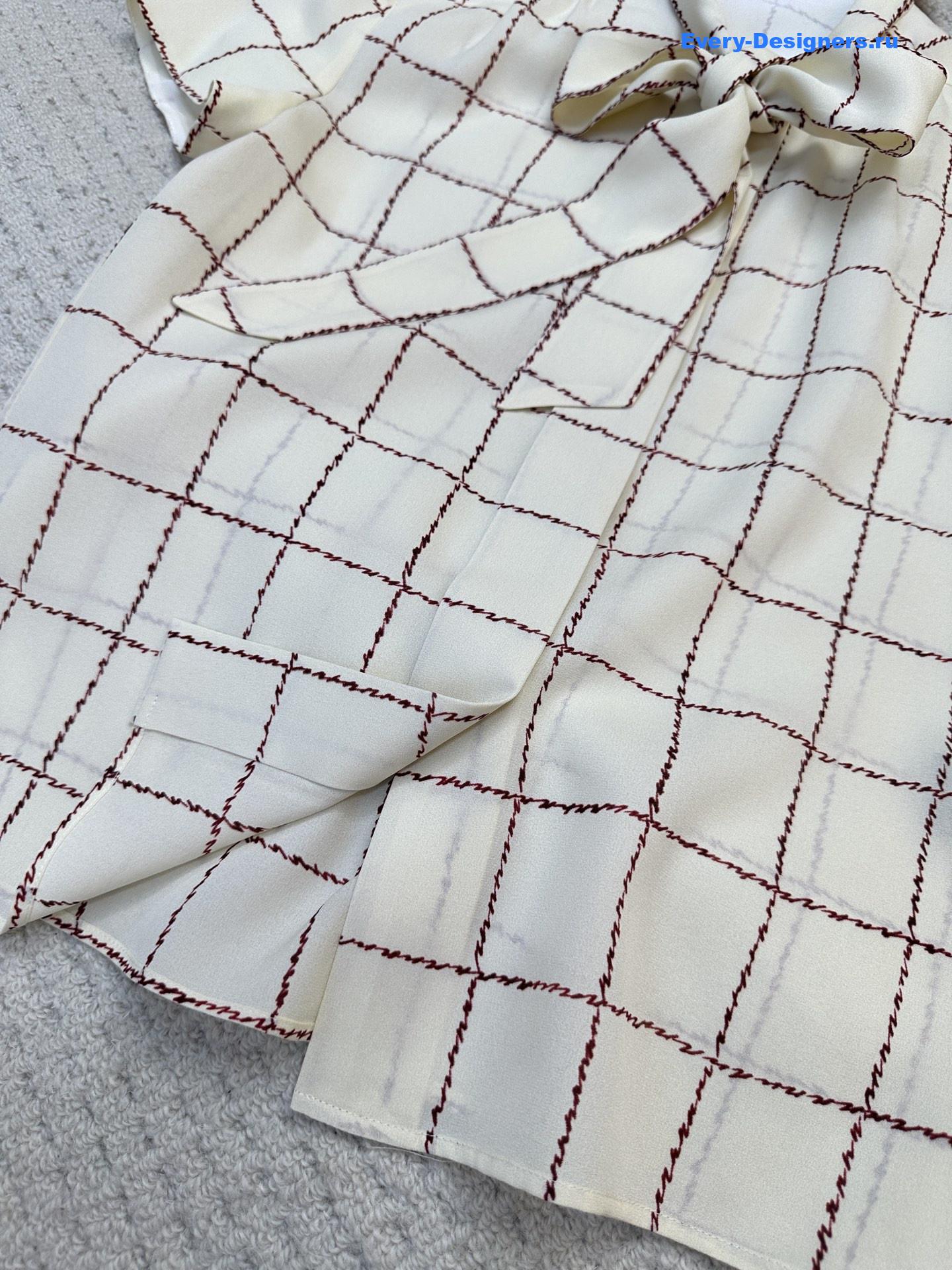 L0r0 P1ana silk check shirt