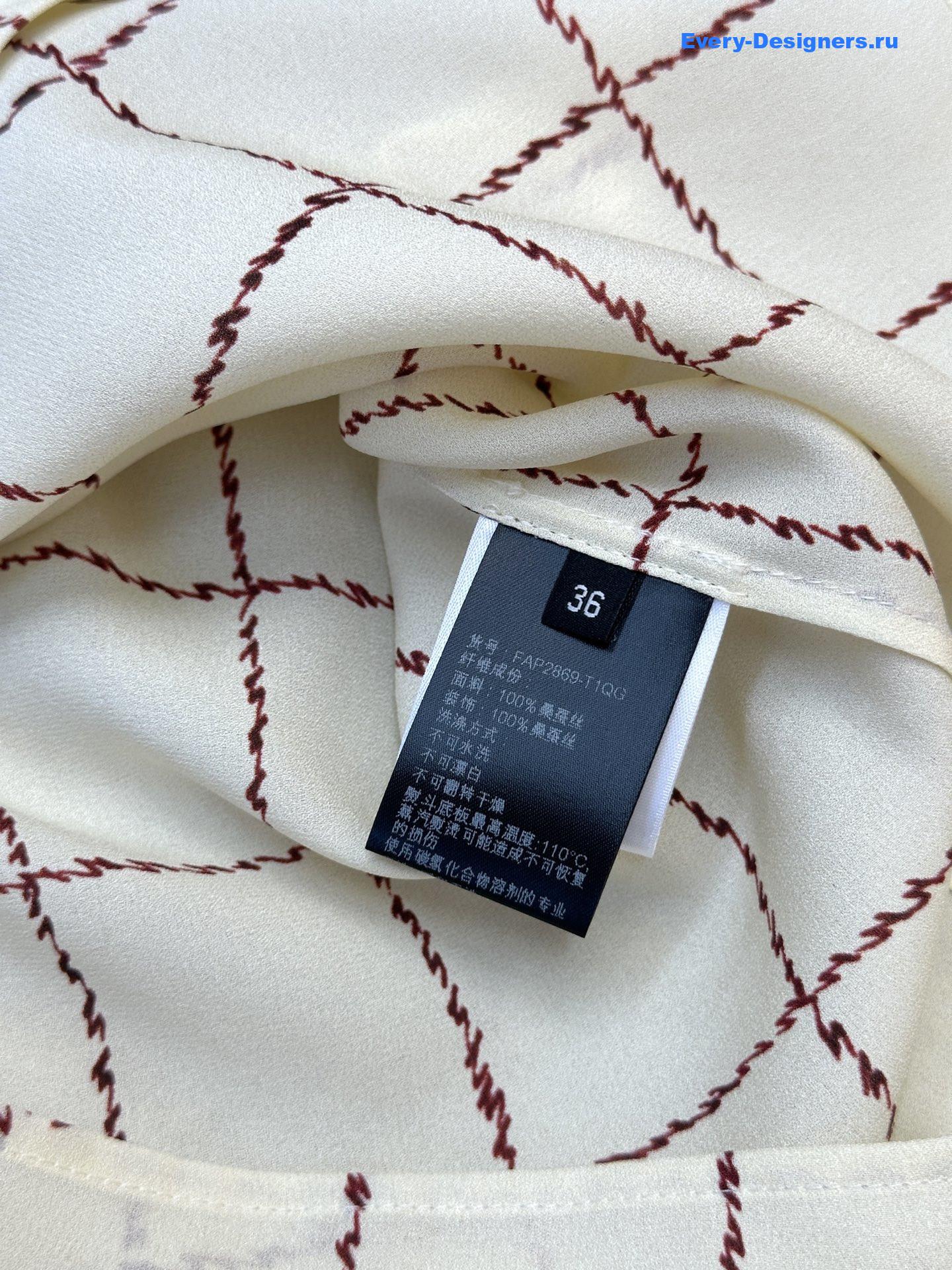 L0r0 P1ana silk check shirt