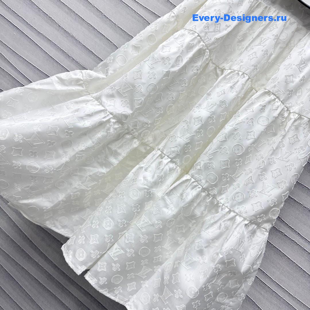 l0vis Vvtt0n jacquard dress