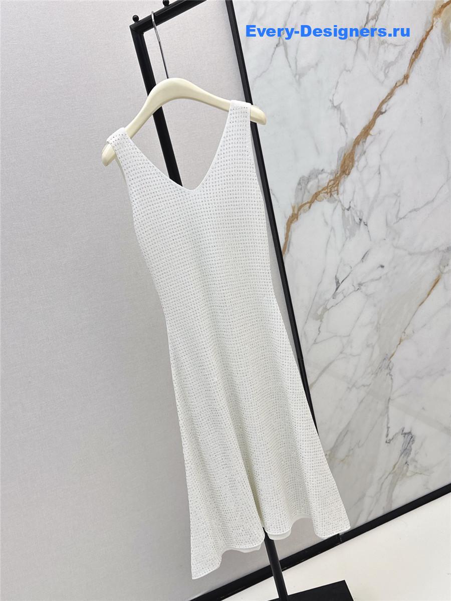 Balmain Knit Vest Dress
