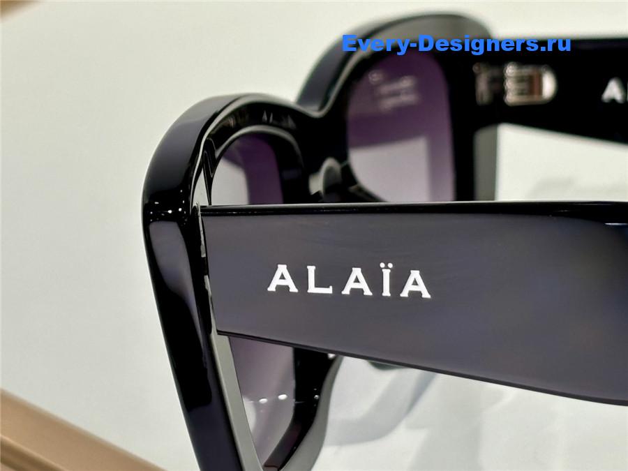 ALAIA AA0070S Black Sunglasses