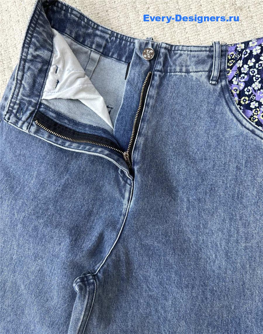 Ch**el crystal blue jeans