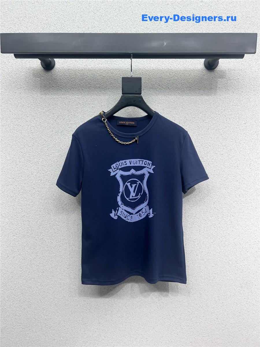 l0vis Vvtt0n zipper detail t-shirt
