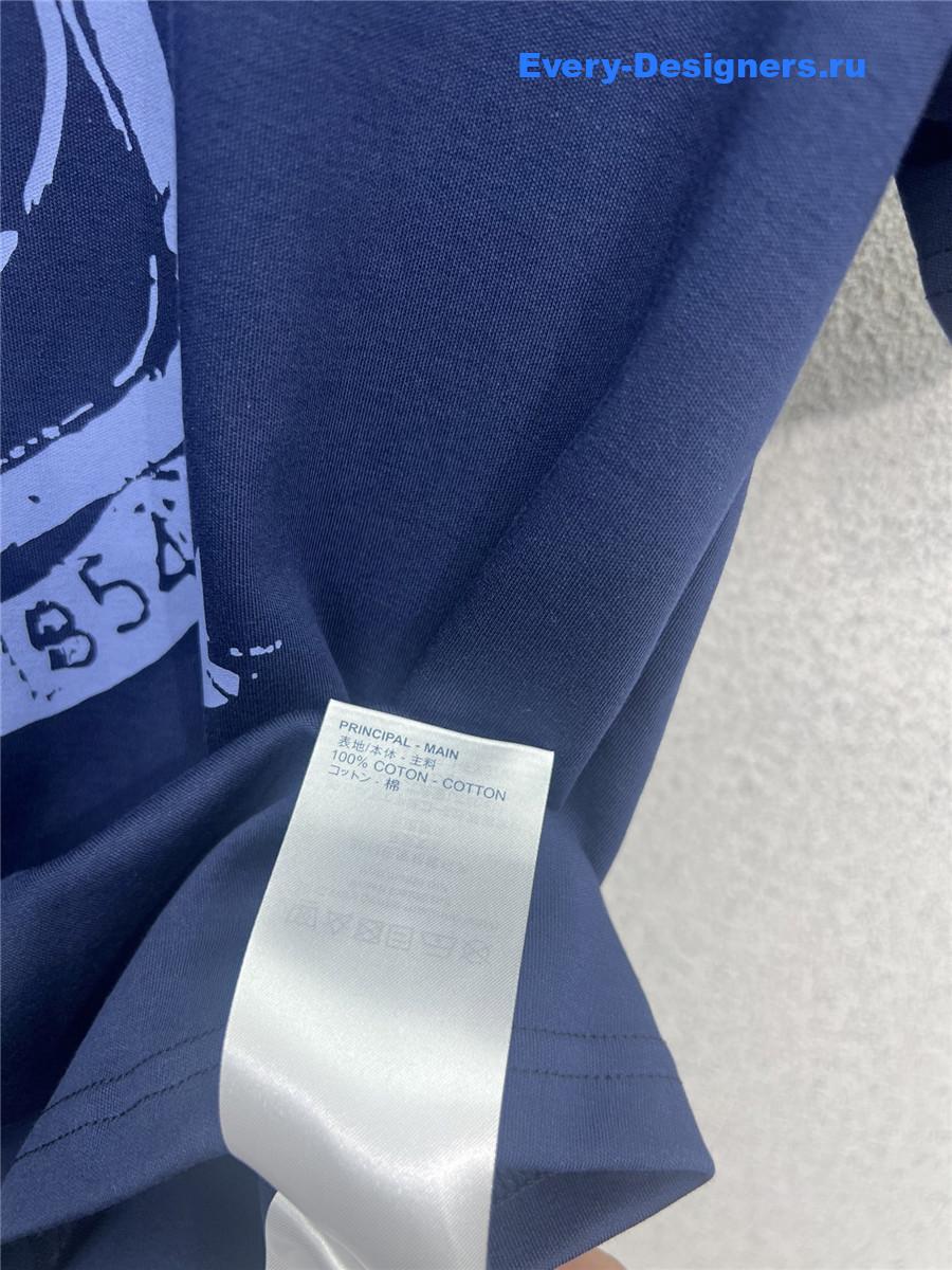 l0vis Vvtt0n zipper detail t-shirt