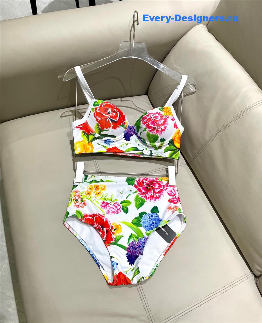 Dolce & Gabbana Patchwork Swimsuit