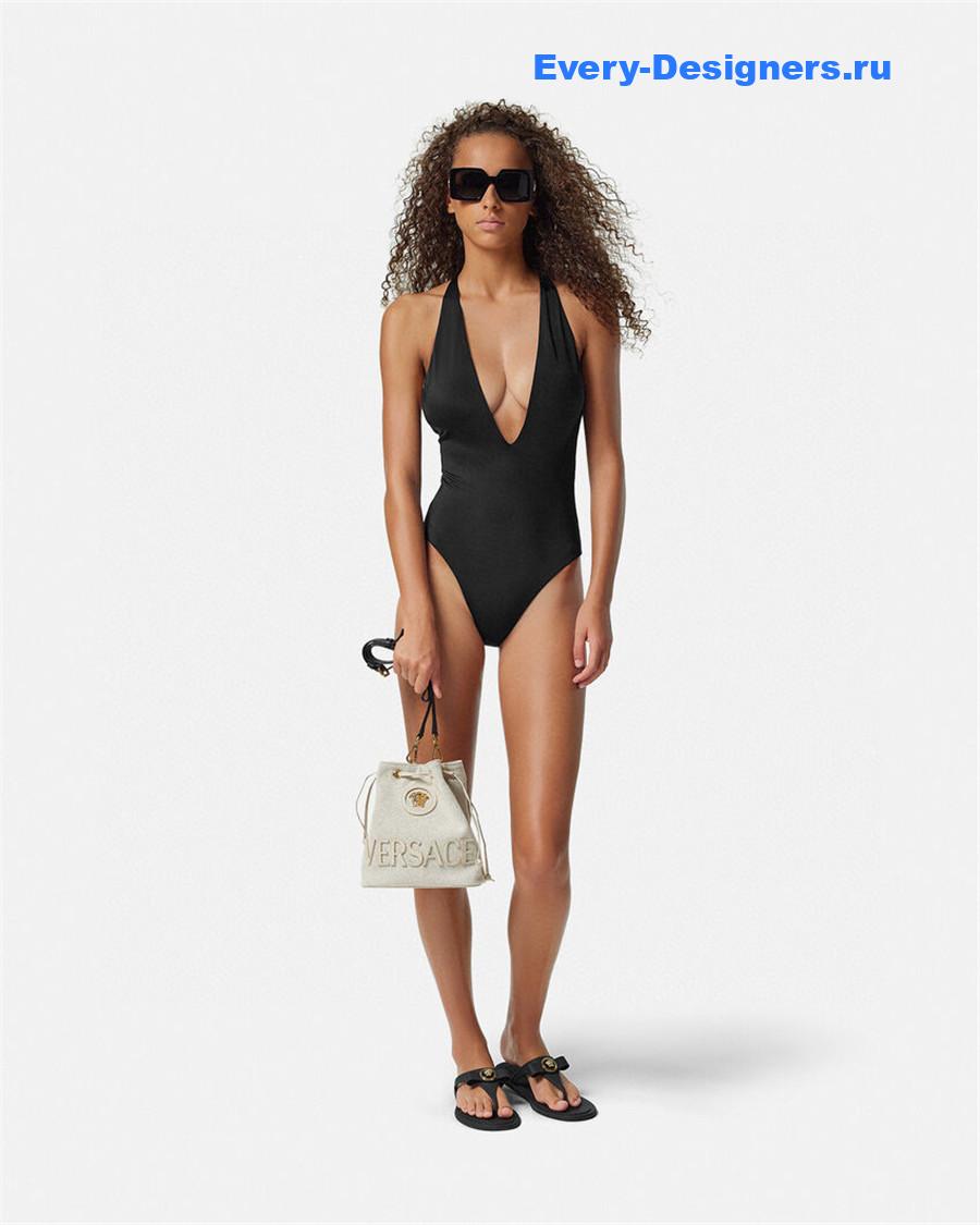 VERSACE Safety Pin Swimsuit