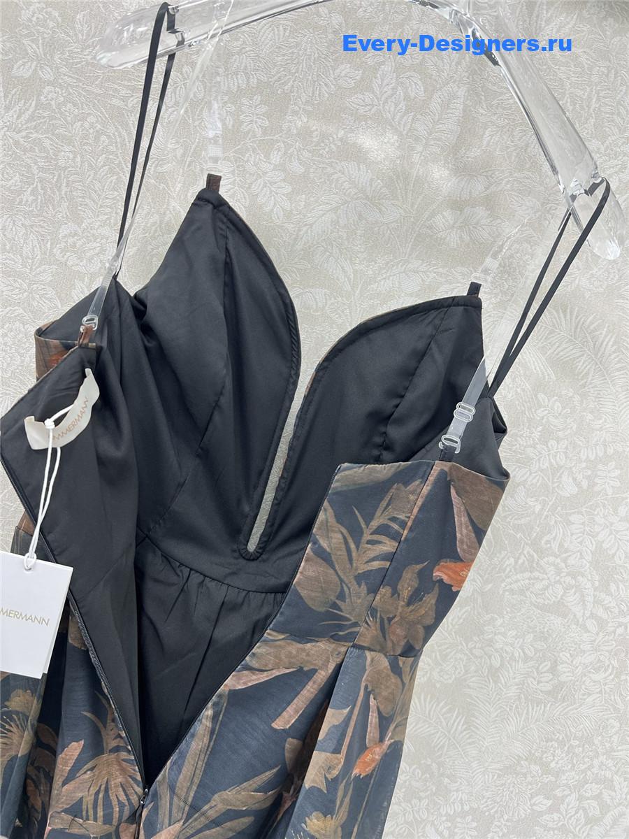 Zimm Illuminate Strapless Dress