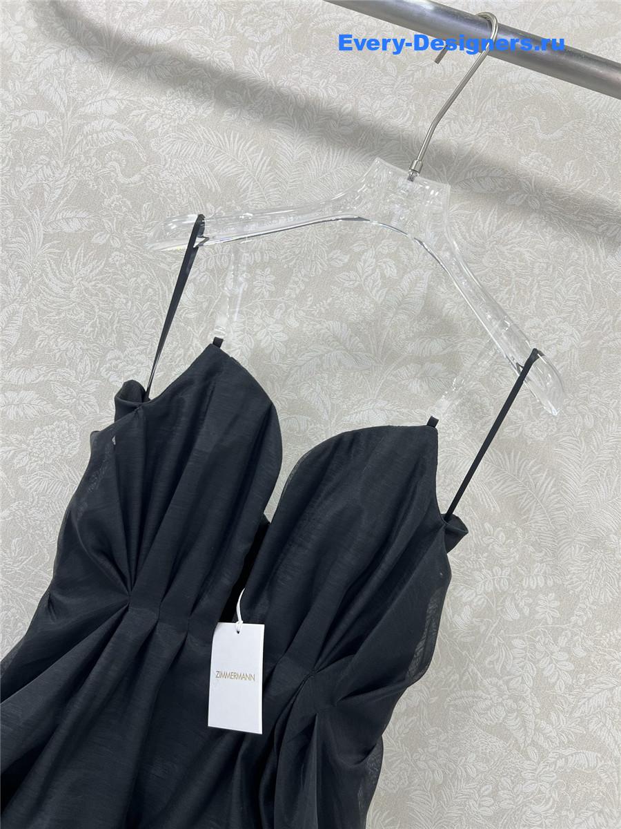 Zimm Illuminate Black Mini Dress