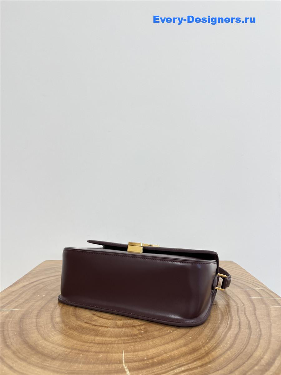 Sa1nt Lau*nt solferino medium leather shoulder bag