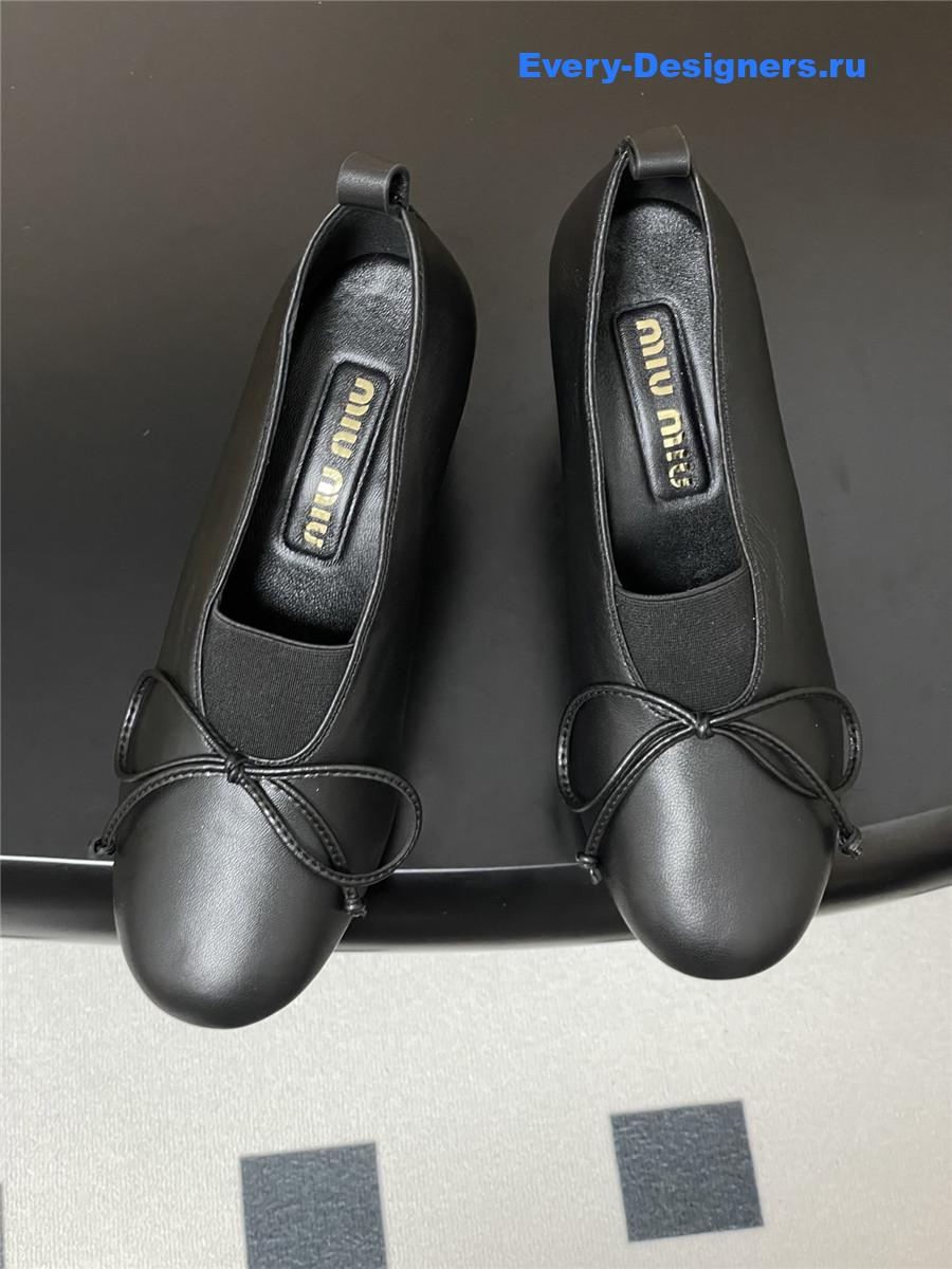 Miu Miu Black Mary Jane Pumps