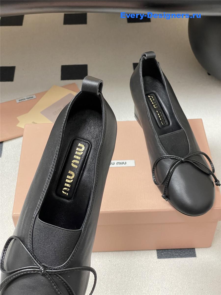 Miu Miu Black Mary Jane Pumps
