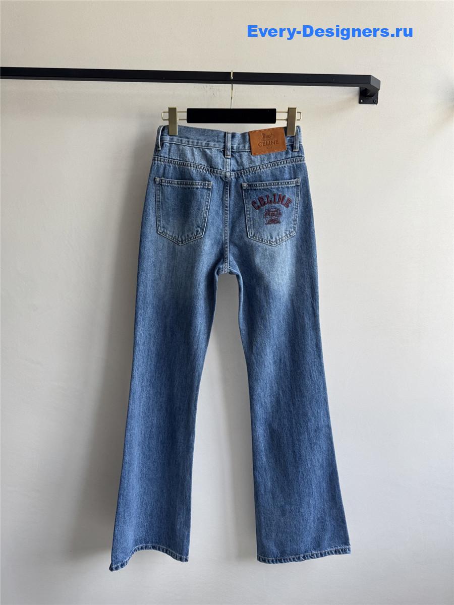 Ce1i*e light blue flared jeans