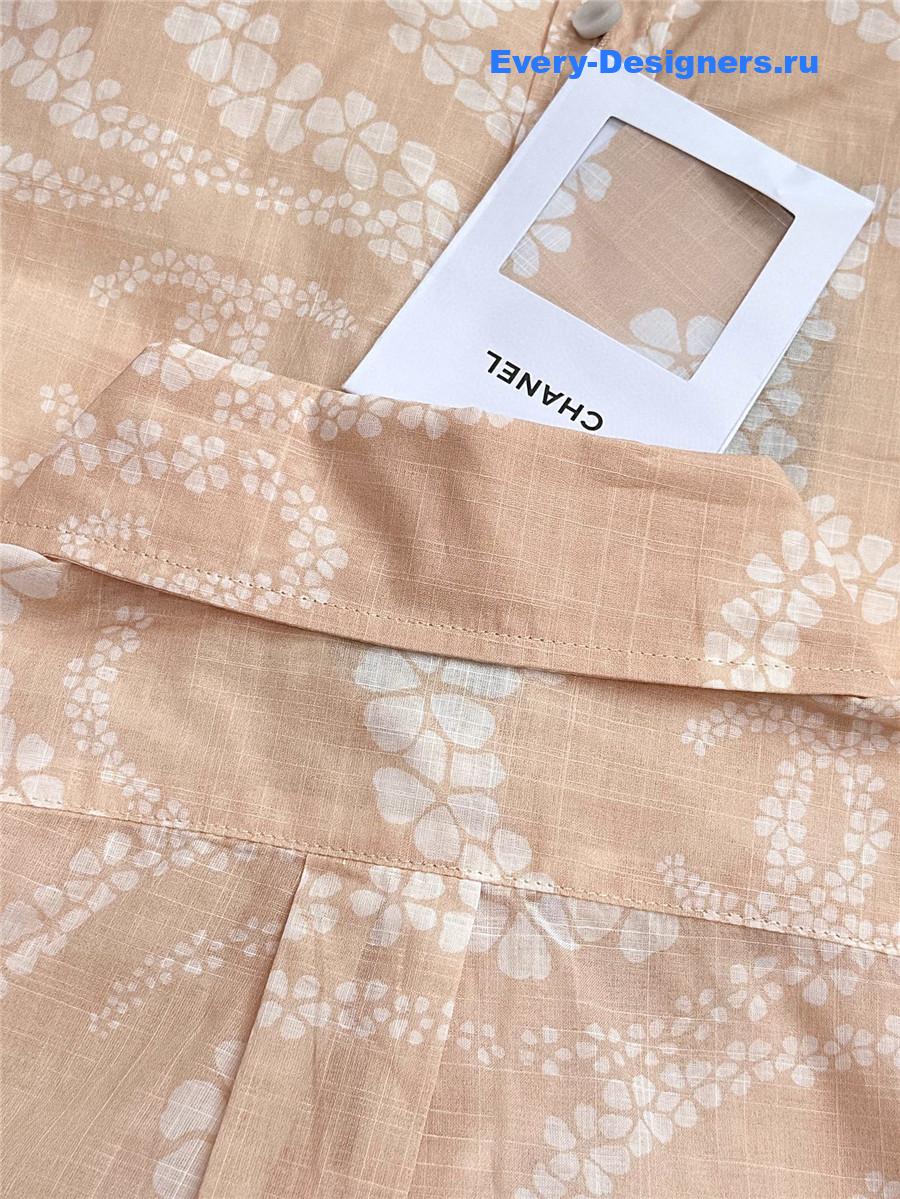 Ch**el coco beach beige shirt