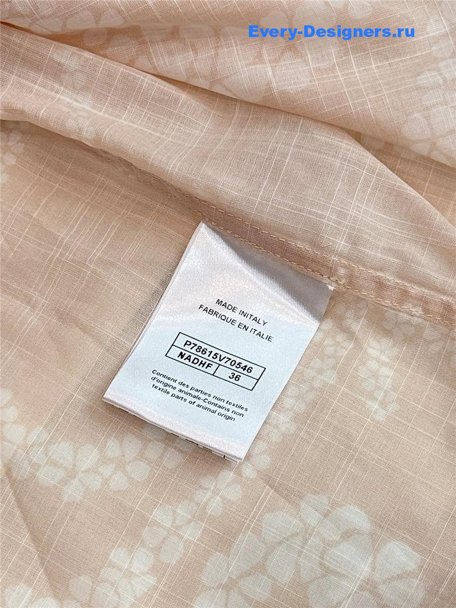 Ch**el coco beach beige shirt