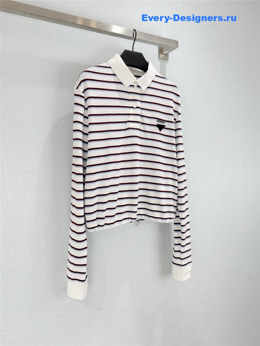 Pra*a striped tops shirts