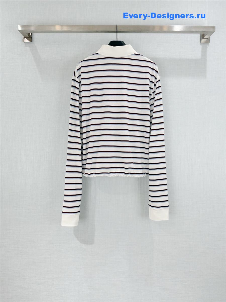 Pra*a striped tops shirts