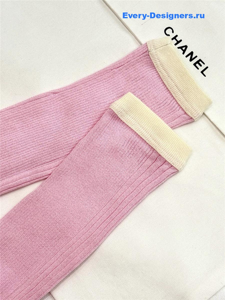 Ch**el pink rhinestone cardigan