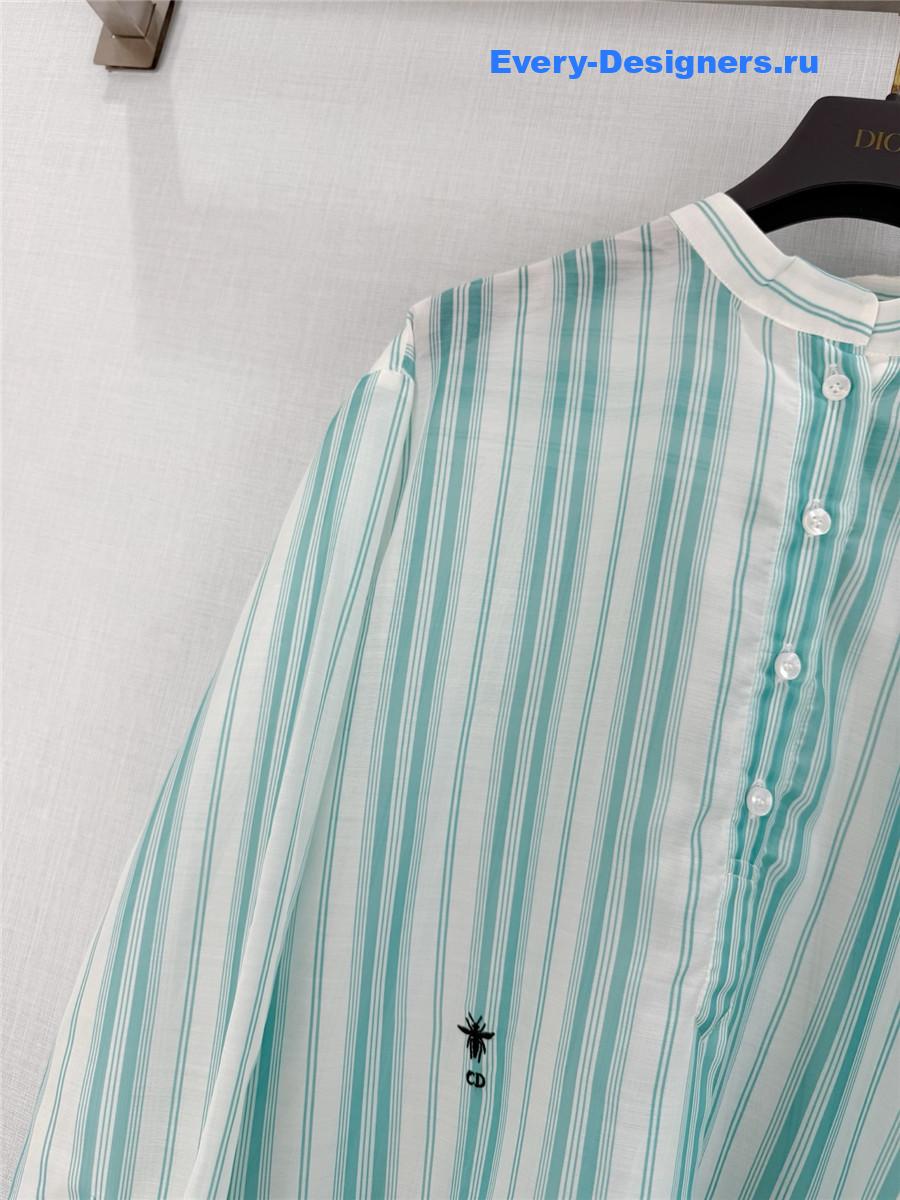 D10r D10riviera striped blouse