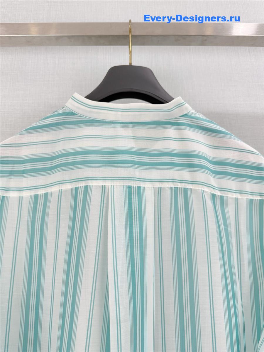 D10r D10riviera striped blouse