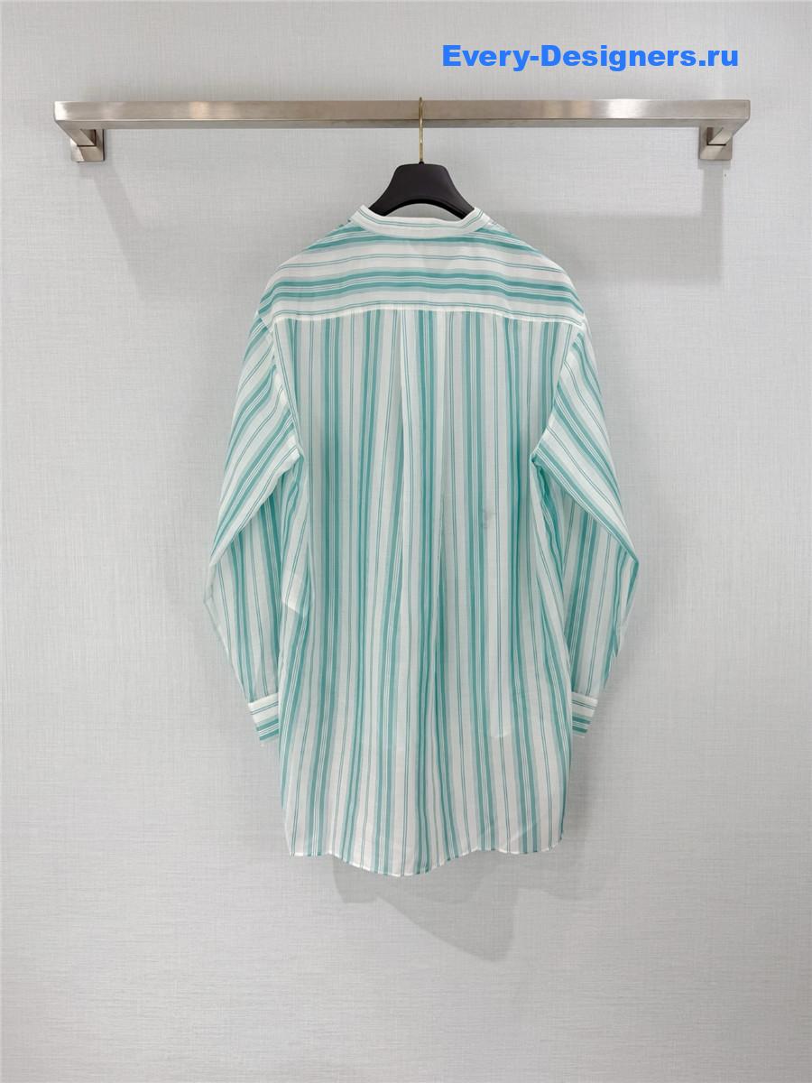 D10r D10riviera striped blouse