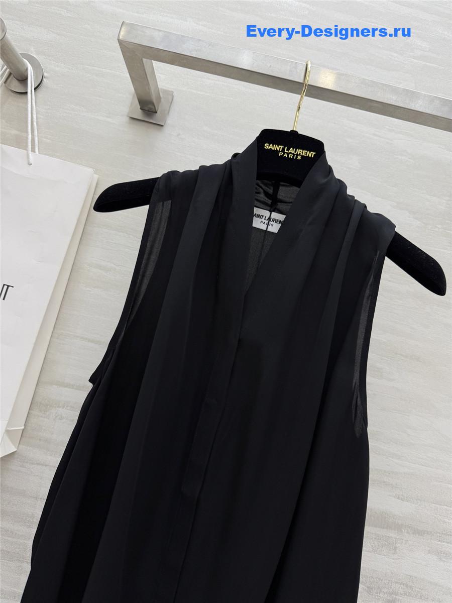 Sa1nt Lau*nt silk vest