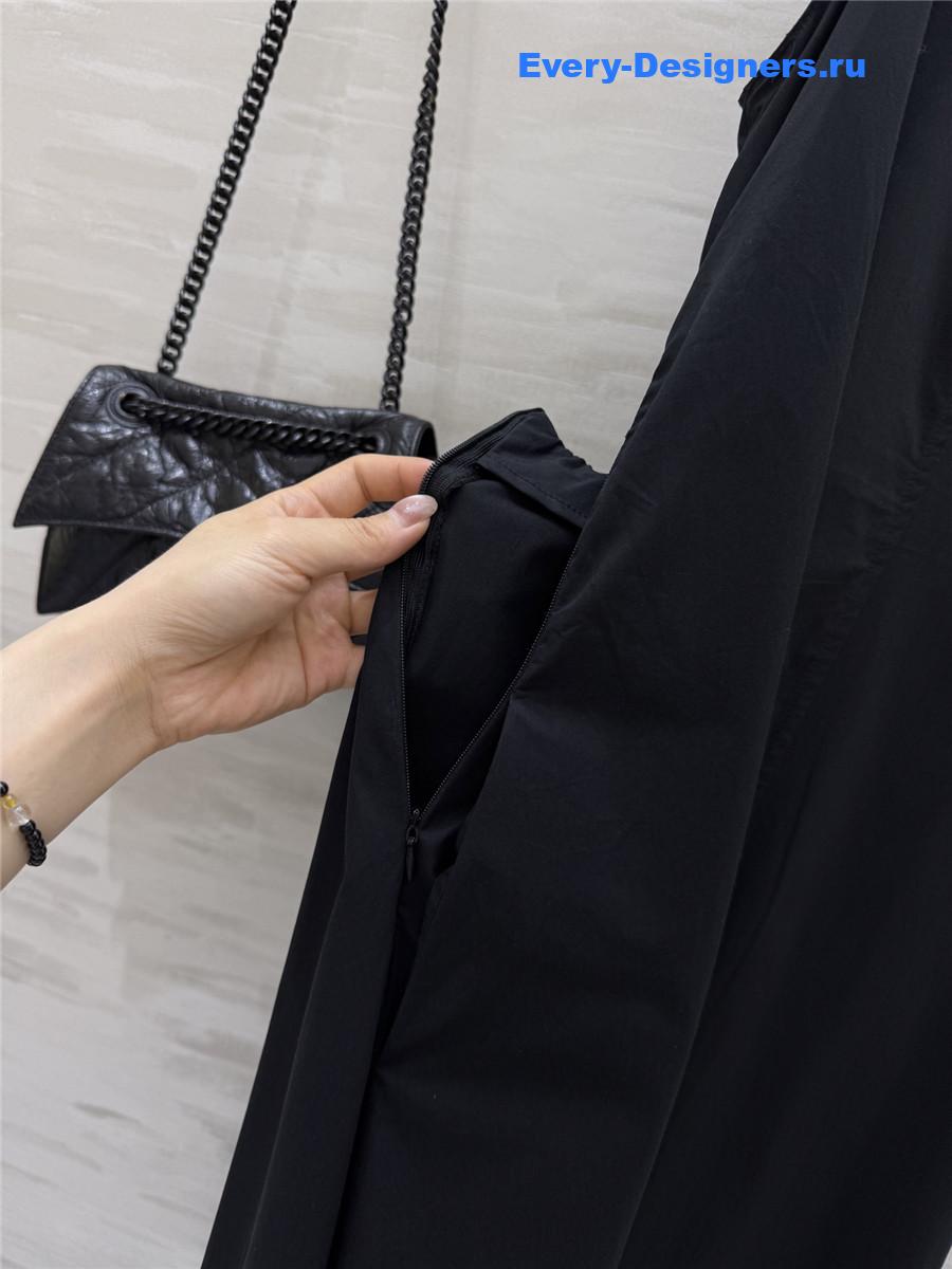 L0ew* black v-neck maxi dress