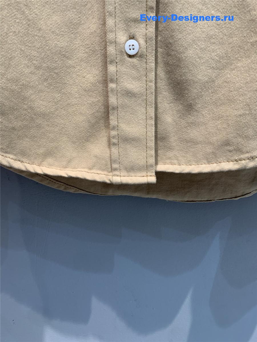 Miu Miu Logo Poplin Shirt