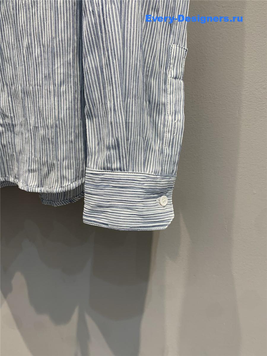 L0ew* paula’s ibiza pinstriped shirt