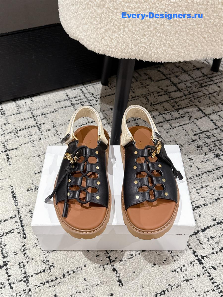 Ce1i*e billie black sandals