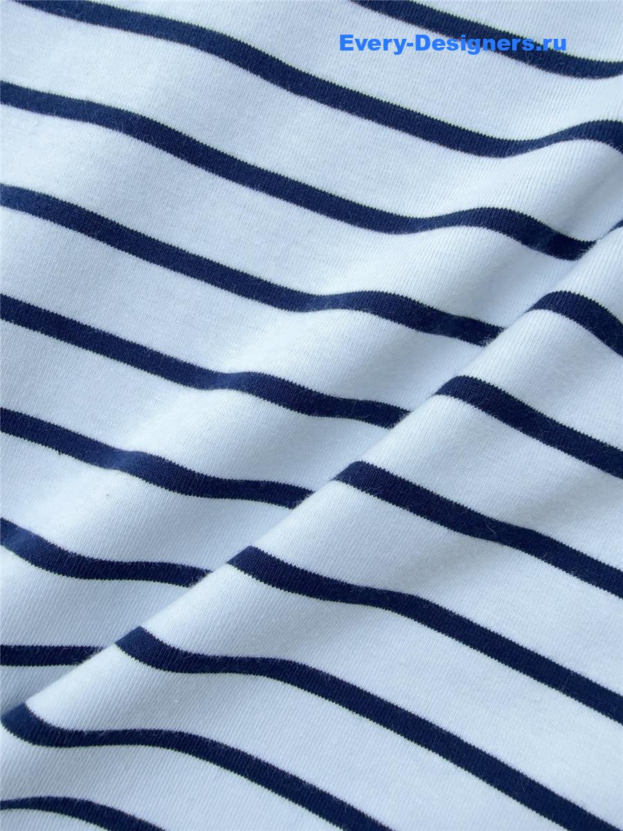 Miu Miu Striped Cotton T-Shirt