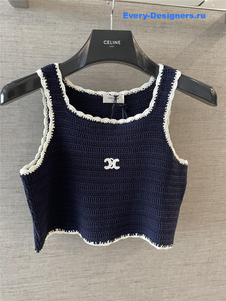 Ce1i*e crochet vest