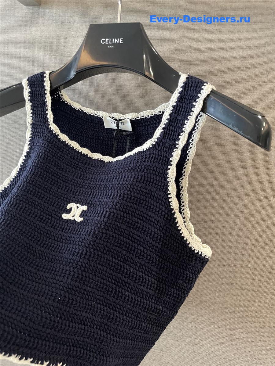 Ce1i*e crochet vest