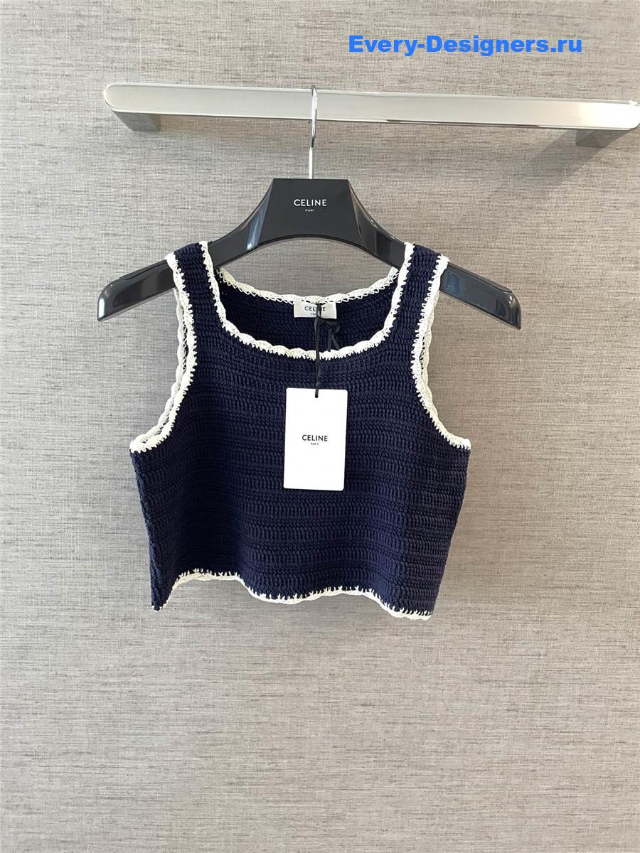 Ce1i*e crochet vest