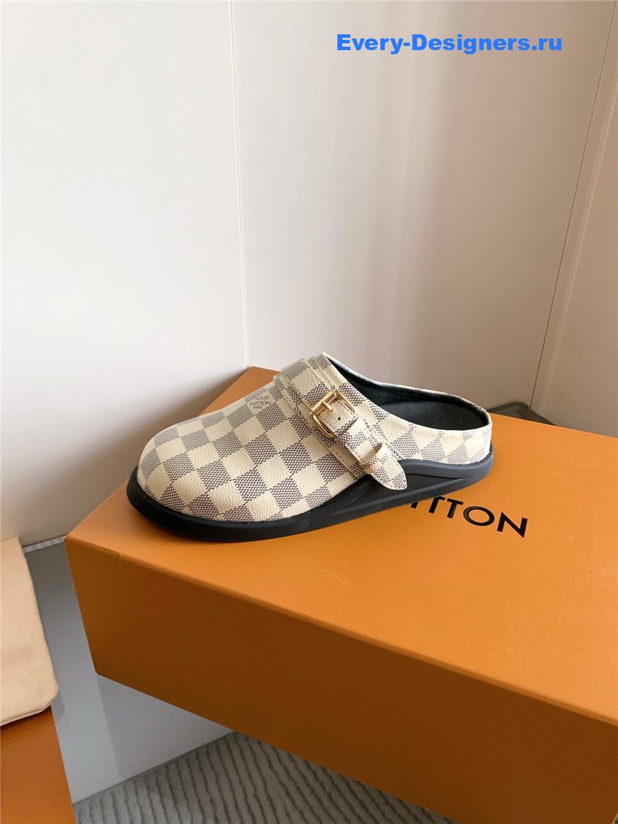 l0vis Vvtt0n beige lv to-go clogs