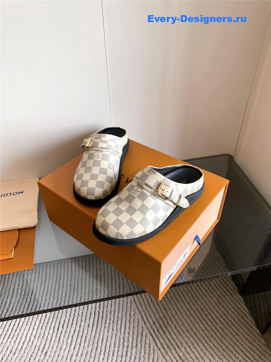 l0vis Vvtt0n beige lv to-go clogs