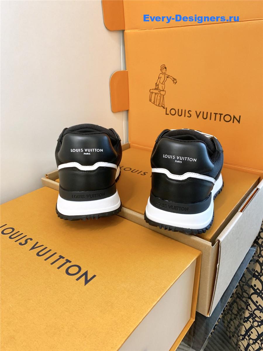 l0vis Vvtt0n black run away maxi sneakers