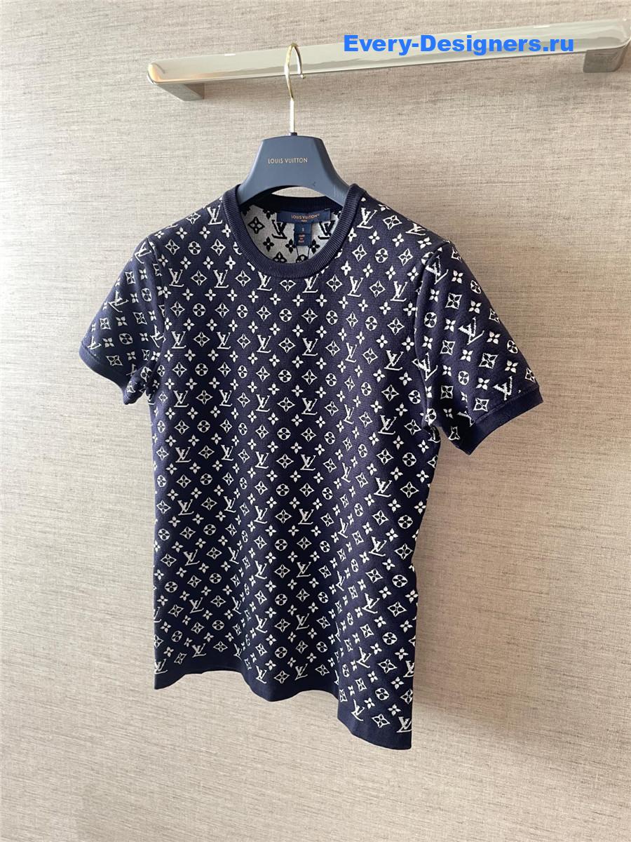l0vis Vvtt0n monogram stripe tee