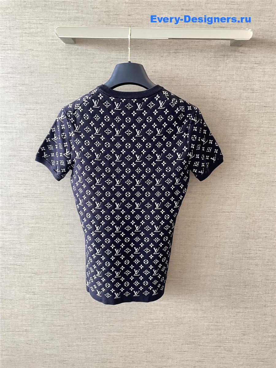 l0vis Vvtt0n monogram stripe tee