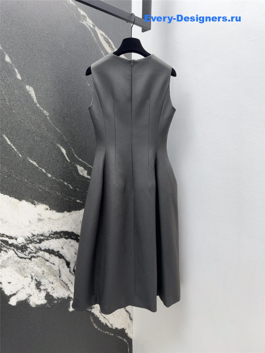 D10r cd grey sleeveless dress