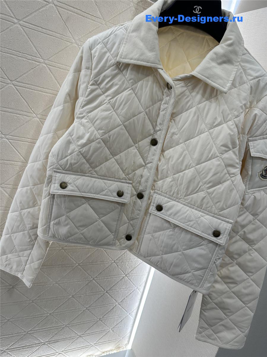 moncler D1am0nd-quilted shirt jacket