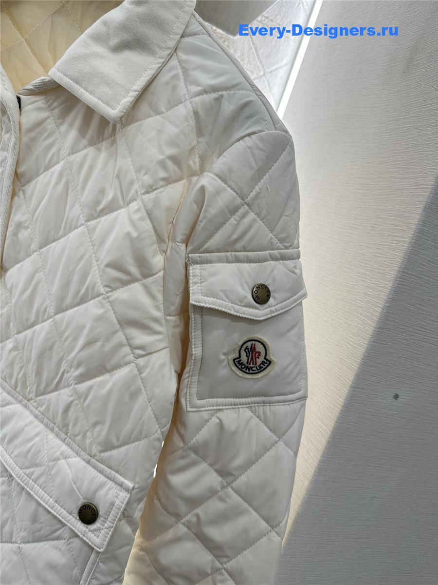 moncler D1am0nd-quilted shirt jacket