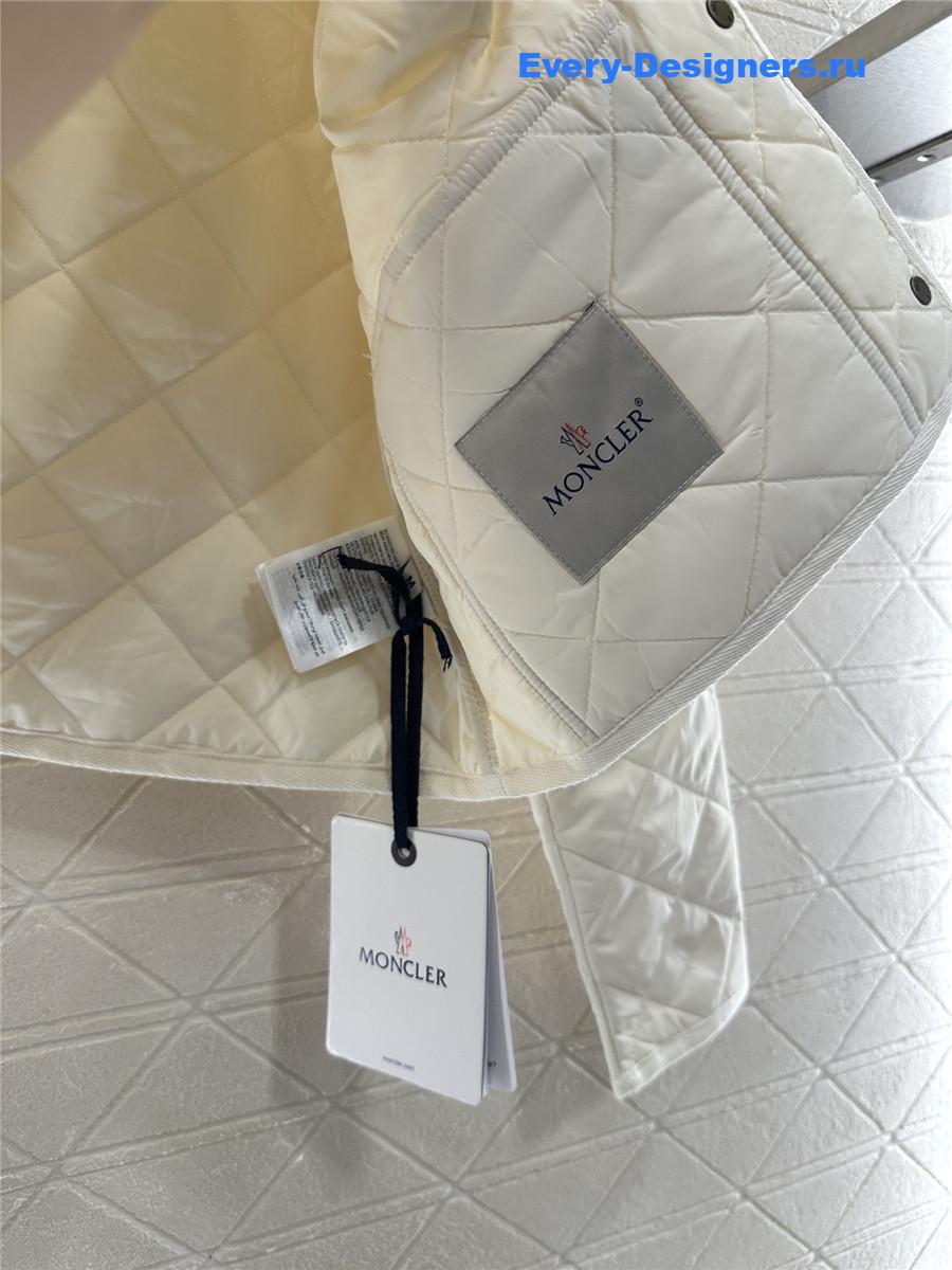 moncler D1am0nd-quilted shirt jacket