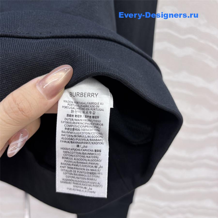 Bv*b*rry black knight stamp hoodie