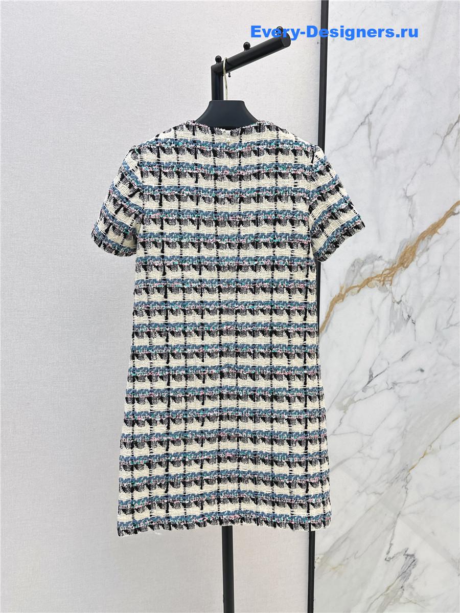 Va1e*ntin0 embellished tweed minidress