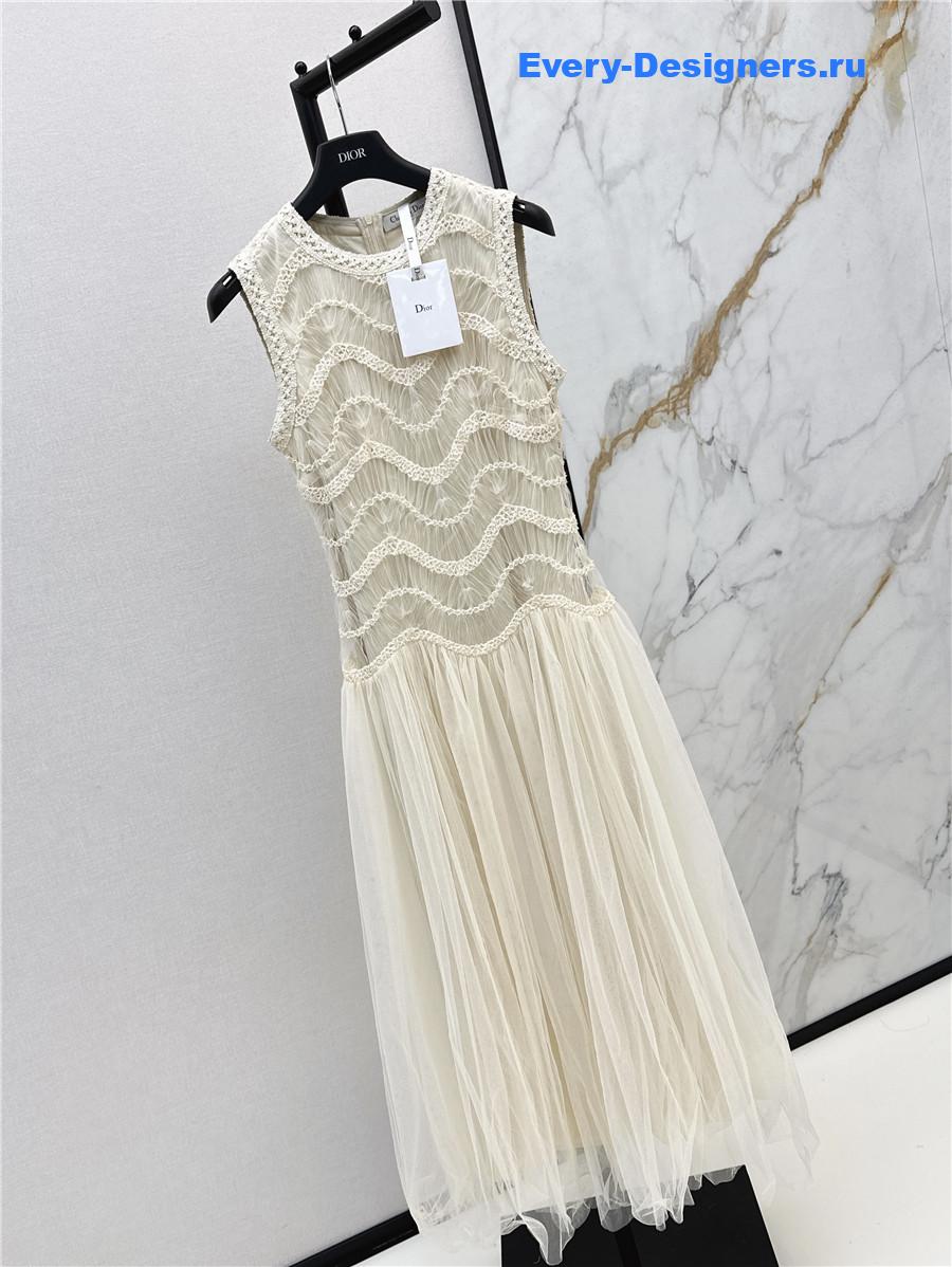 D10r cd lace tulle dress