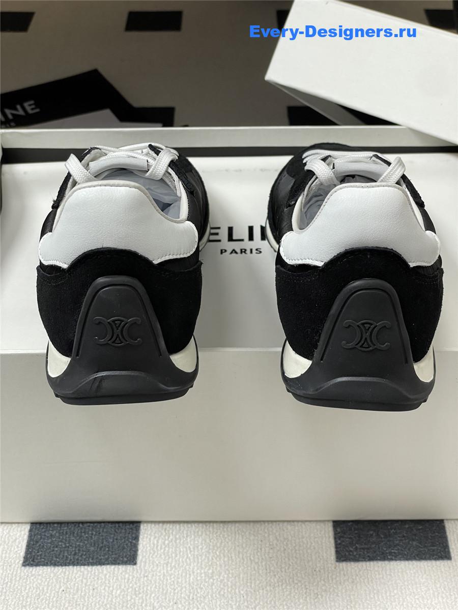 Ce1i*e black racer sneakers