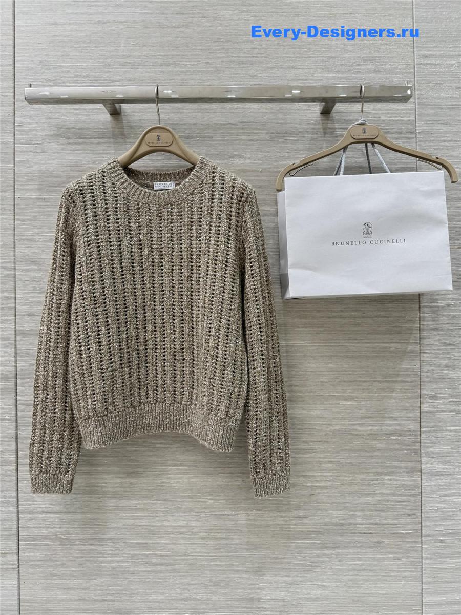 BC Camel Dazzling Rib Sweater