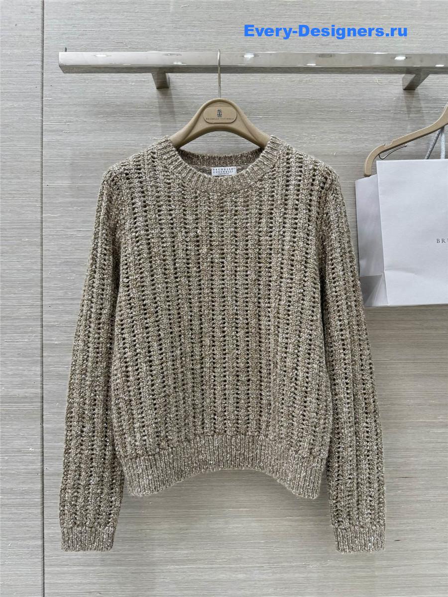 BC Camel Dazzling Rib Sweater